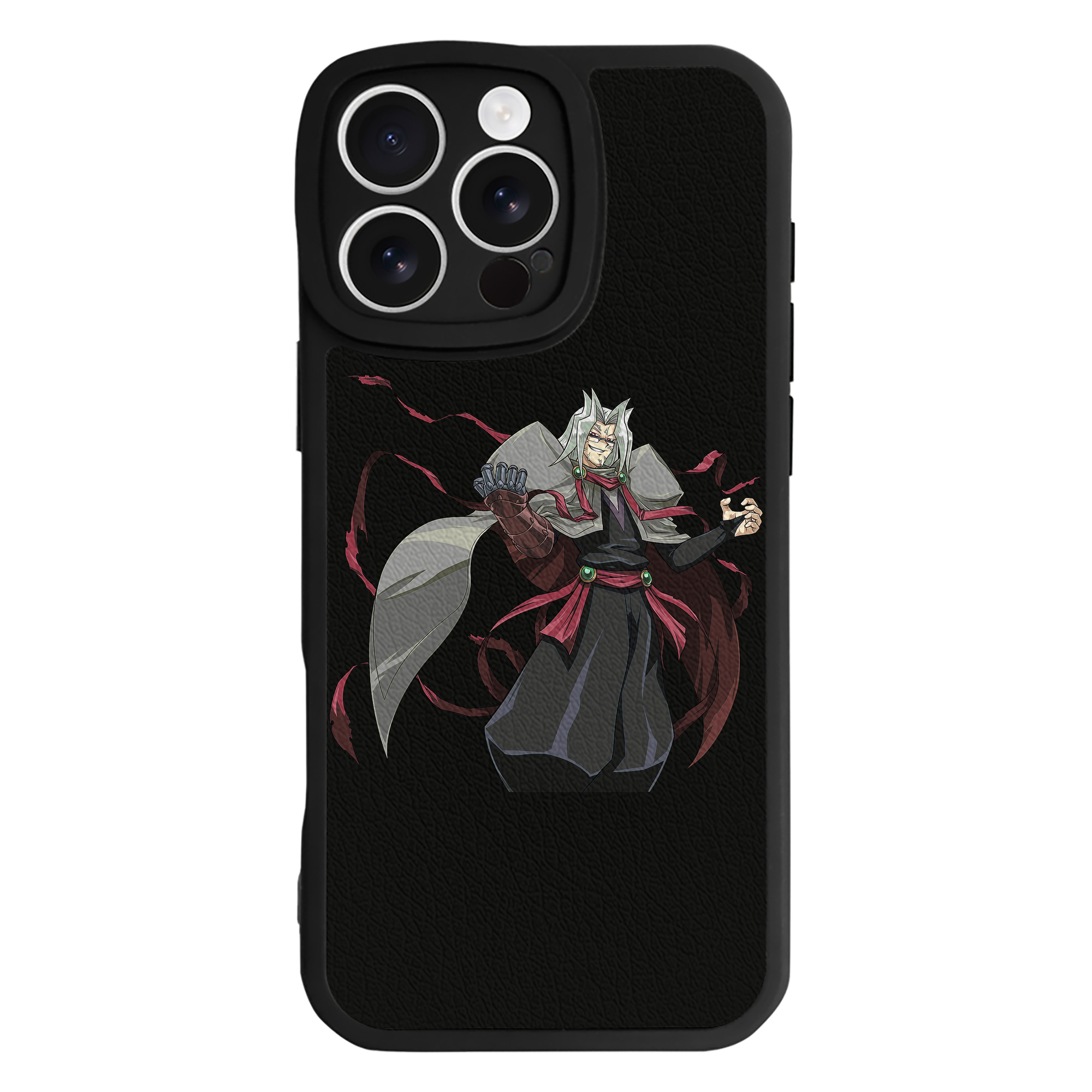 （画像用） 遊☆戯☆王 Yu-Gi-Oh! 【iPhone 16シリーズ対応】シリコンスマホケース（レザー調） 材質：シリコン